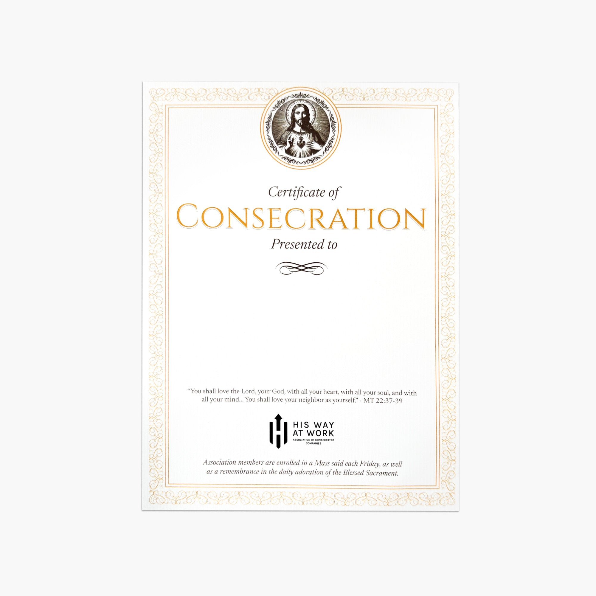 Company Consecration Kit (English)